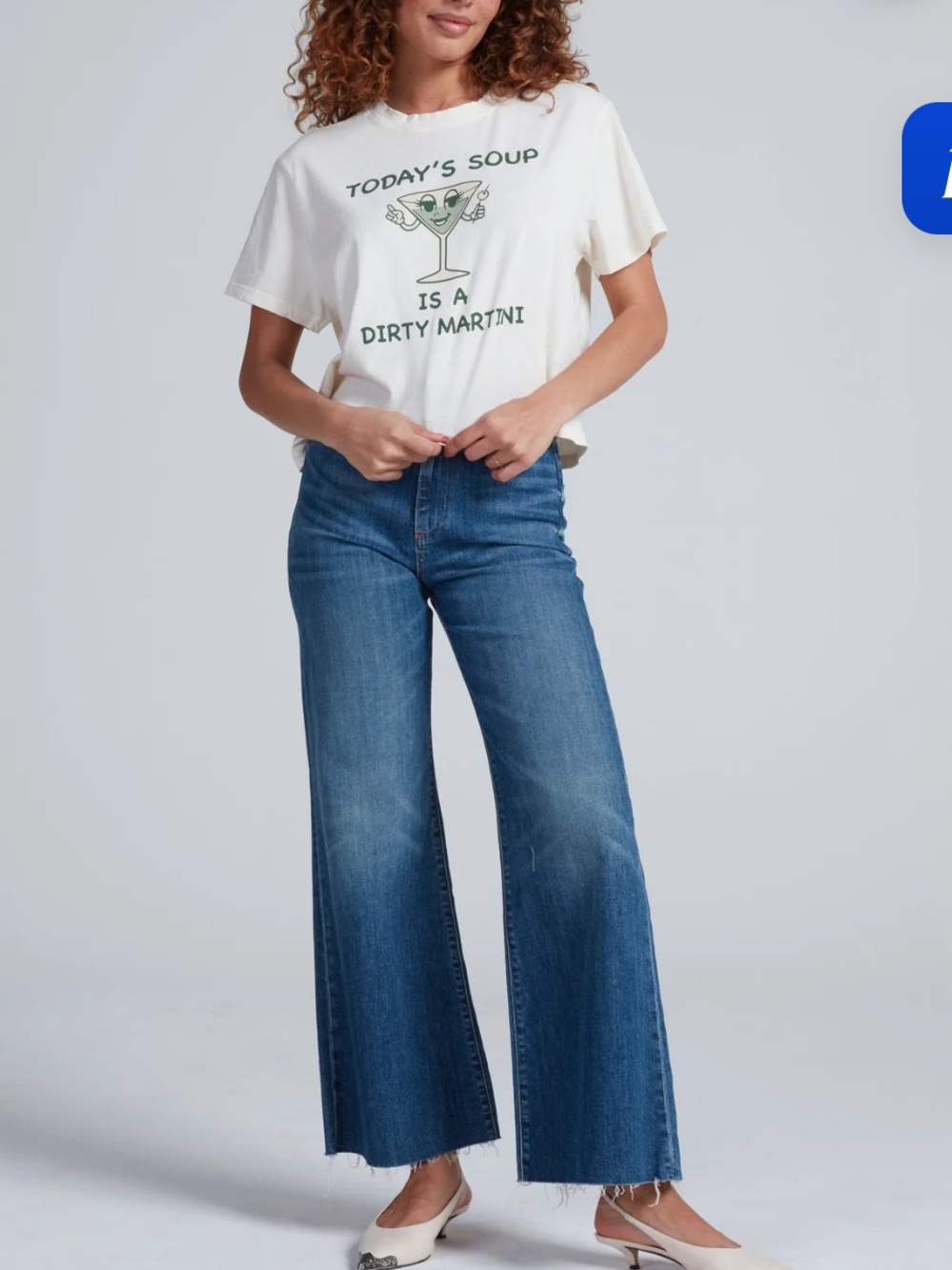 ASKK NY Cropped Brighton Jean in Daytona